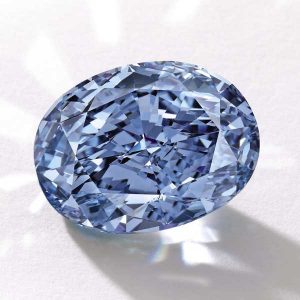 De Beers Millennium Jewel 4 10.10-carat  fancy vivid blue. A record for a jewel sold at auction in Asia. April 5, 2016 Sotheby’s Hong Kong Estimate $30 - $35M Sold for  US$32M  Price per carat US$3.16M 