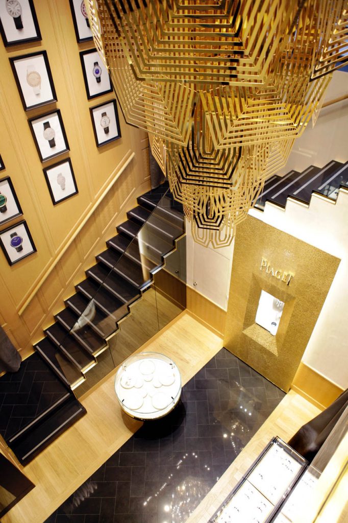 Interiors at Piaget Boutique