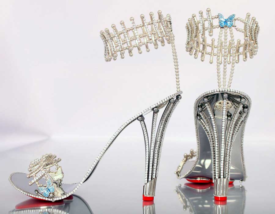 Princess Constellation stilettos from House of Borgeize 