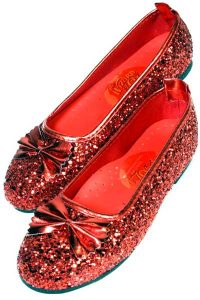 Ruby Slippers from the House of Harry Winston, created in 1989 to mark the fiftieth anniversary of “The Wizard of Oz”