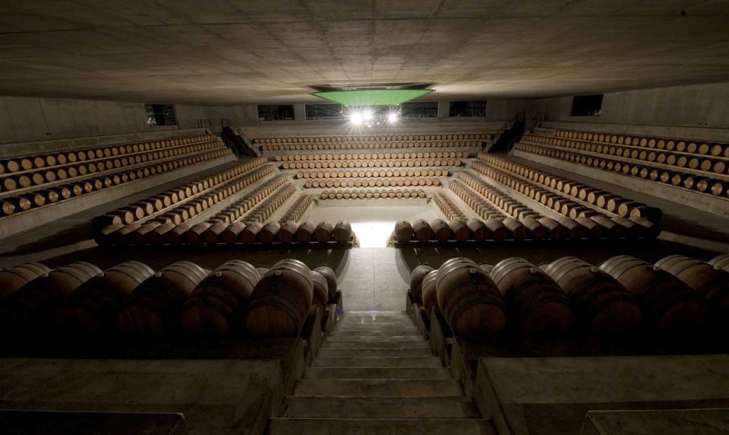 The Domini Castellare di Castellina winery, in Castellina in Chianti, Siena, the work of Renzo Piano