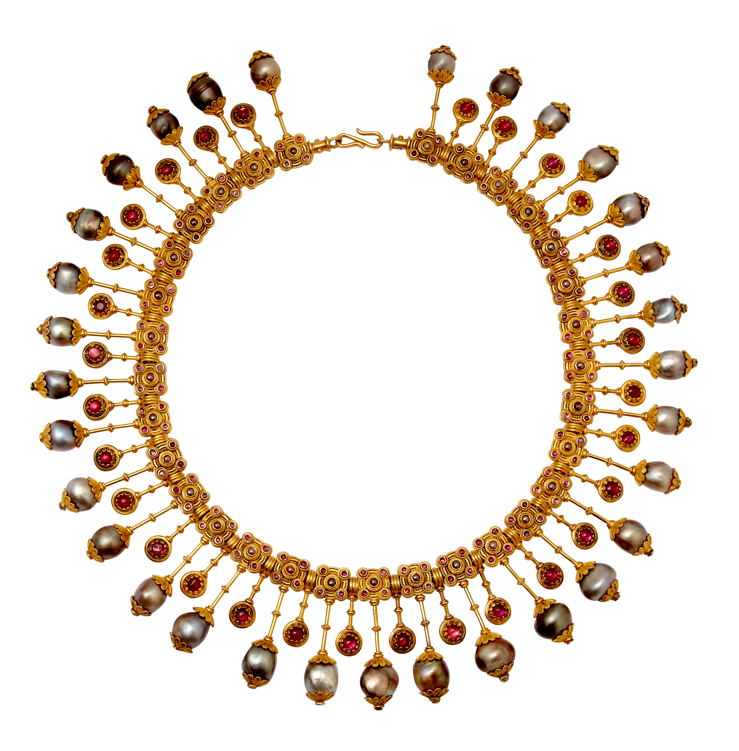 Archaeological revival necklace