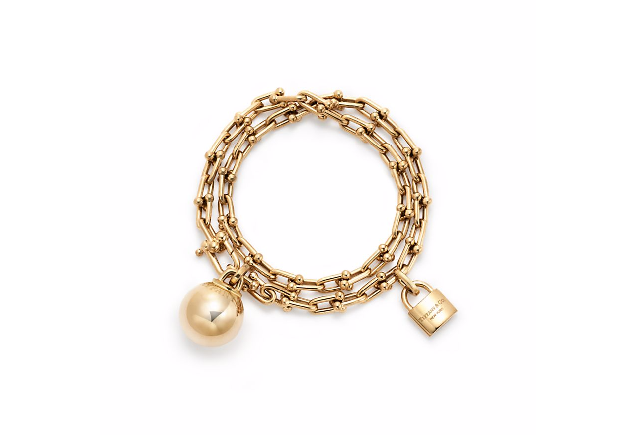 Tiffany & Co HardWear Wrap Bracelet in gold