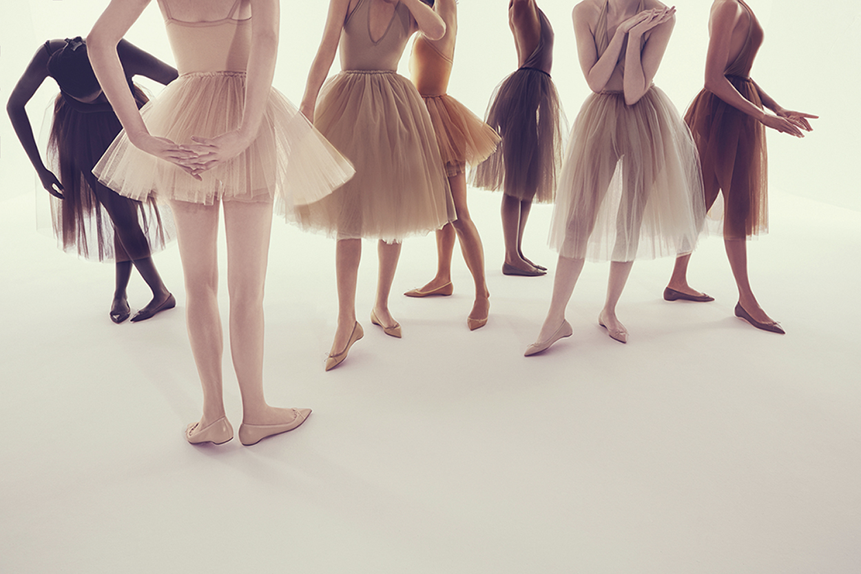 The flat from Christian Louboutin Nudes Collection