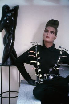 Brooke Shields (wearing Alexander Calder necklace)