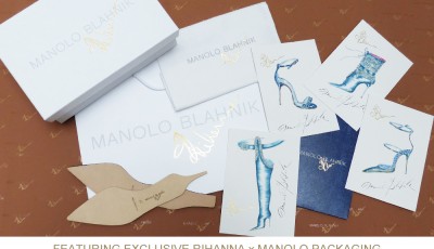 The special limited edition Rihanna x Manolo Blahnik