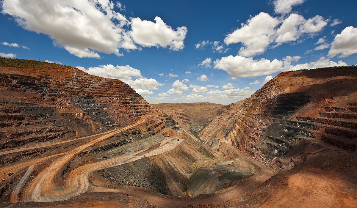 The Argyle mine, Kimberley region, Australia.