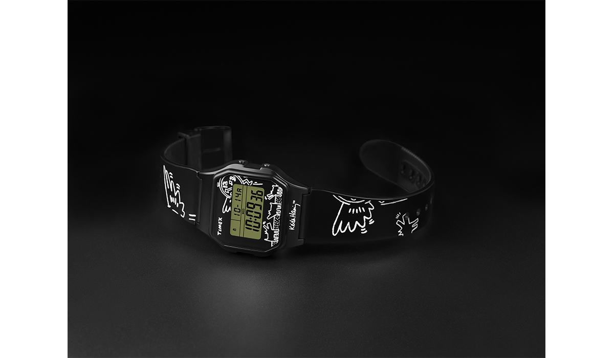 Timex x Keith Haring Dogs Digital.