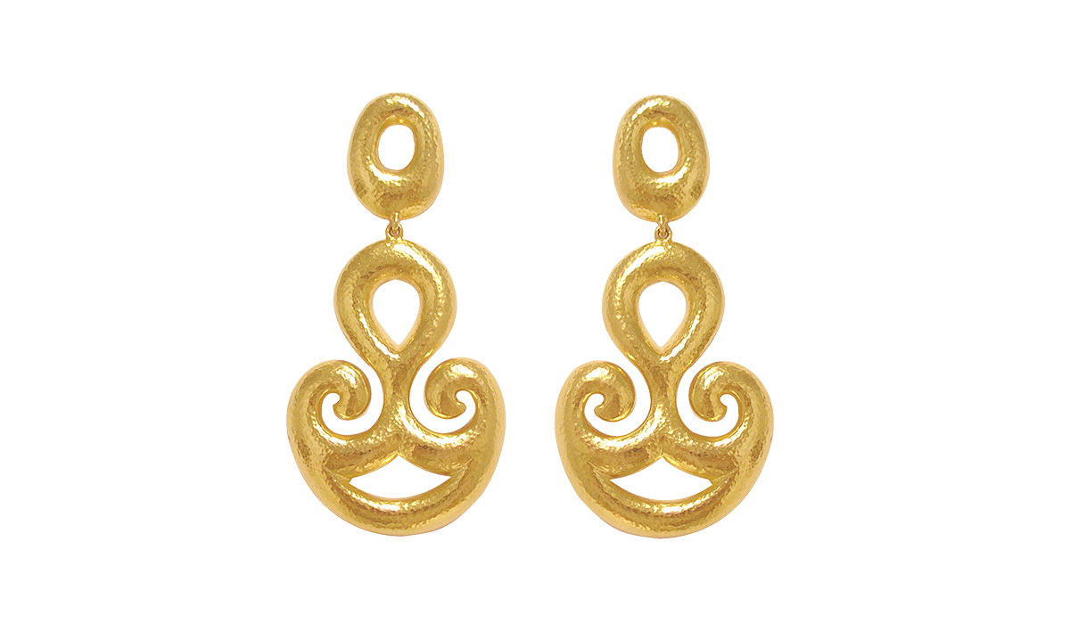 Earrings, Epirus collection, LALAoUNIS 