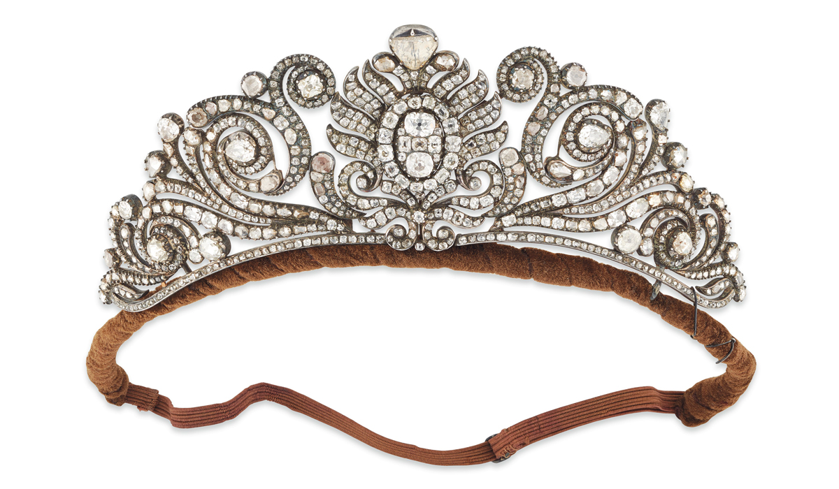 Late 18th Early 19th Century Diamond Tiara, circa 1800, © Christie’s Images Limited 2019