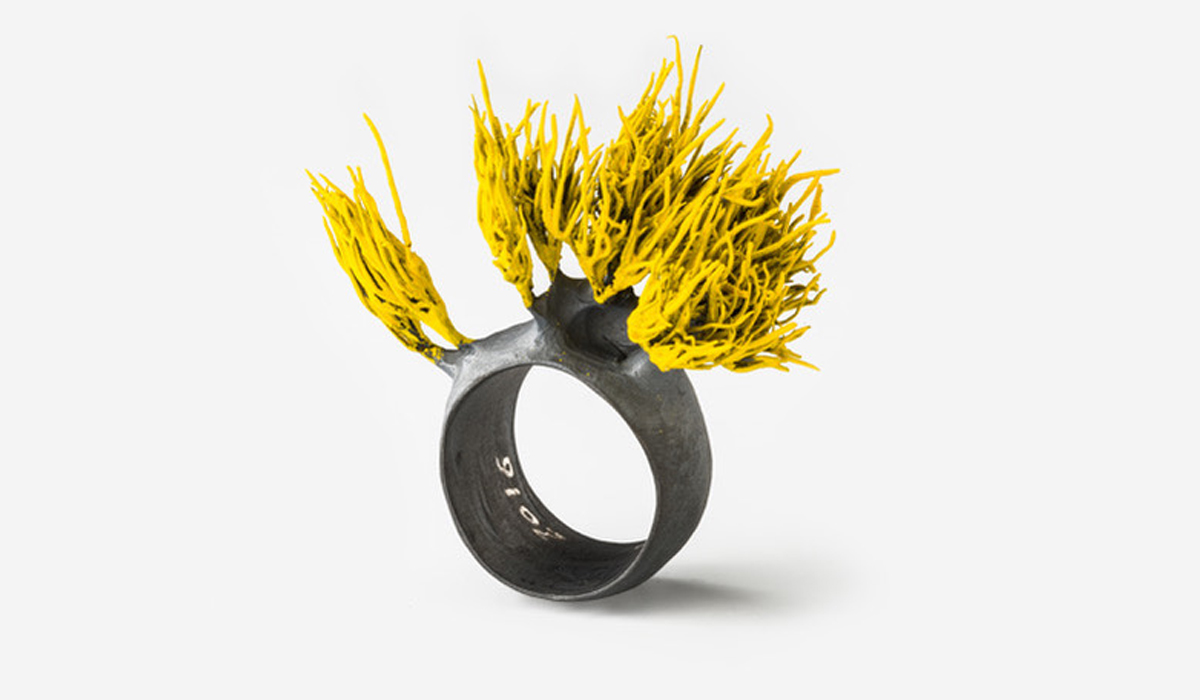 Paolo Marcolongo Grass Ring Silver