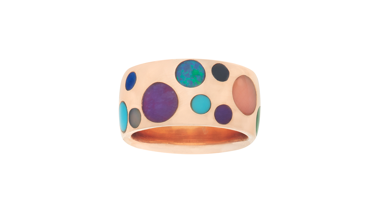 polka dot ring 