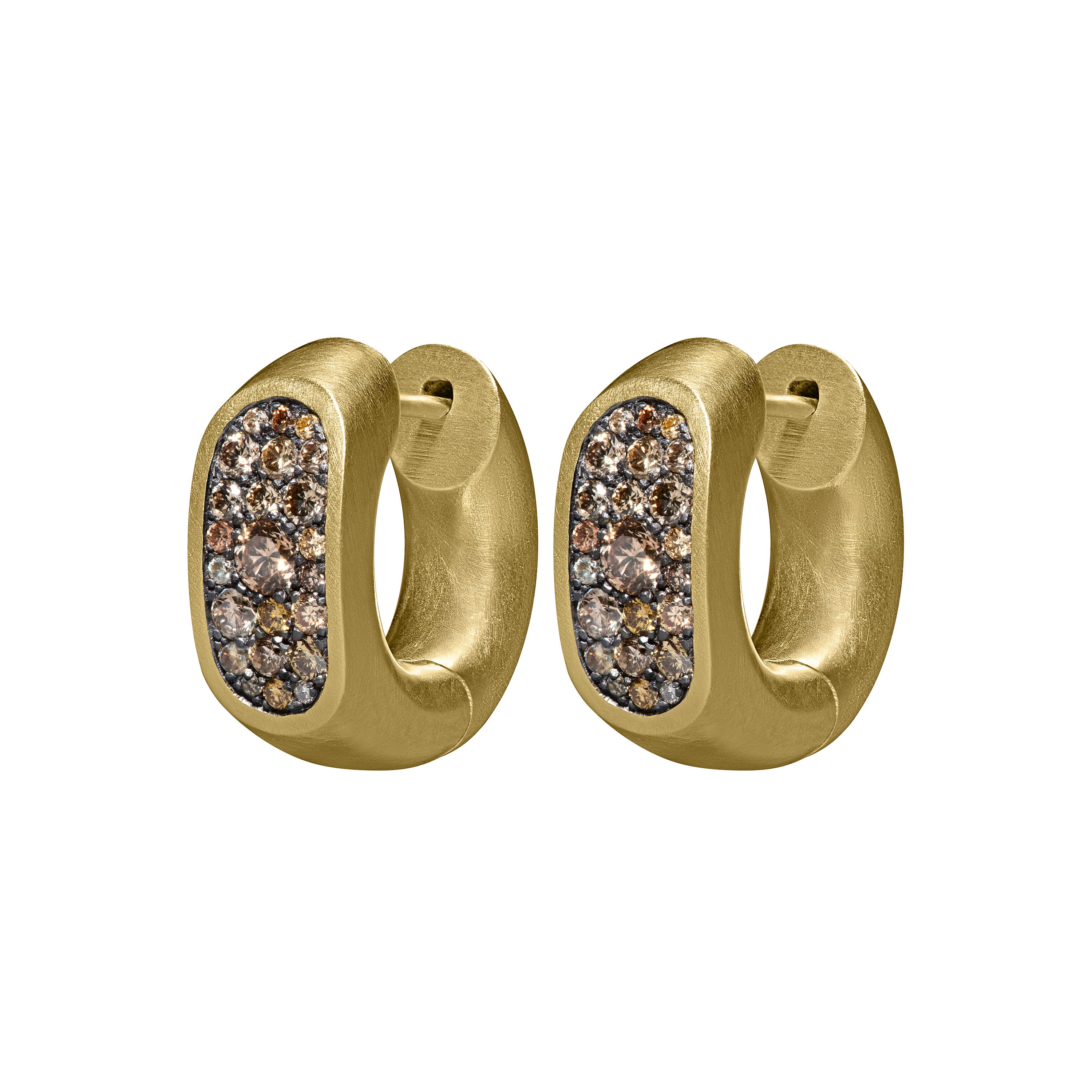 Brown Earrings Pair B