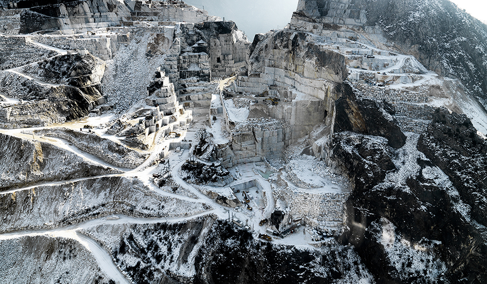 Vanelli Family's Quarry, top view of Monte Betogli Cava67