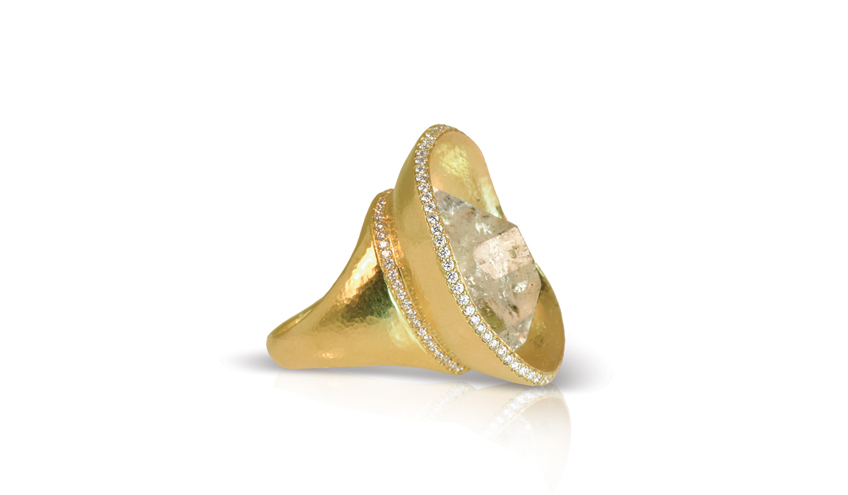 Gold ring by Lalaounis