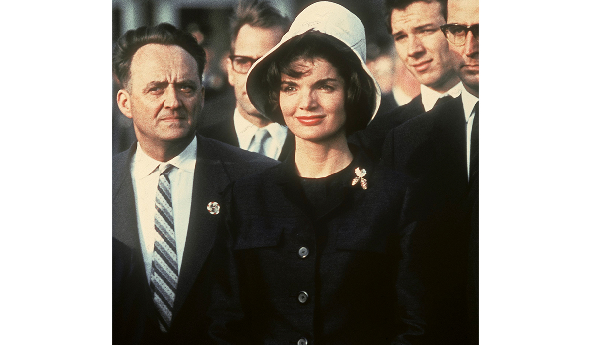 Jackie Kennedy with the Tiffany & Co. Berry Brooch. Photo Kennedy Dpa.