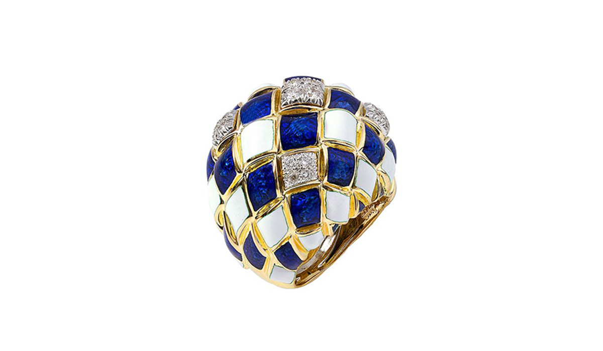 Ring by David Webb, Cayen Collection 