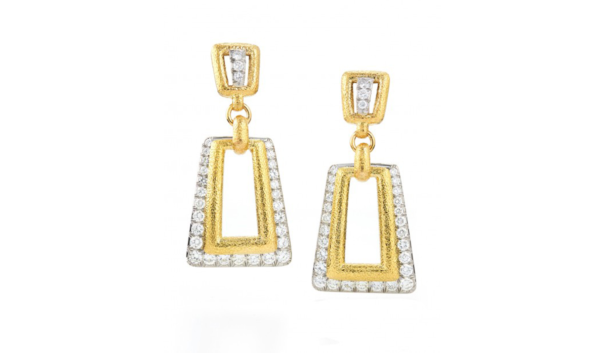 Earrings by David Webb, Marissa Collection 
