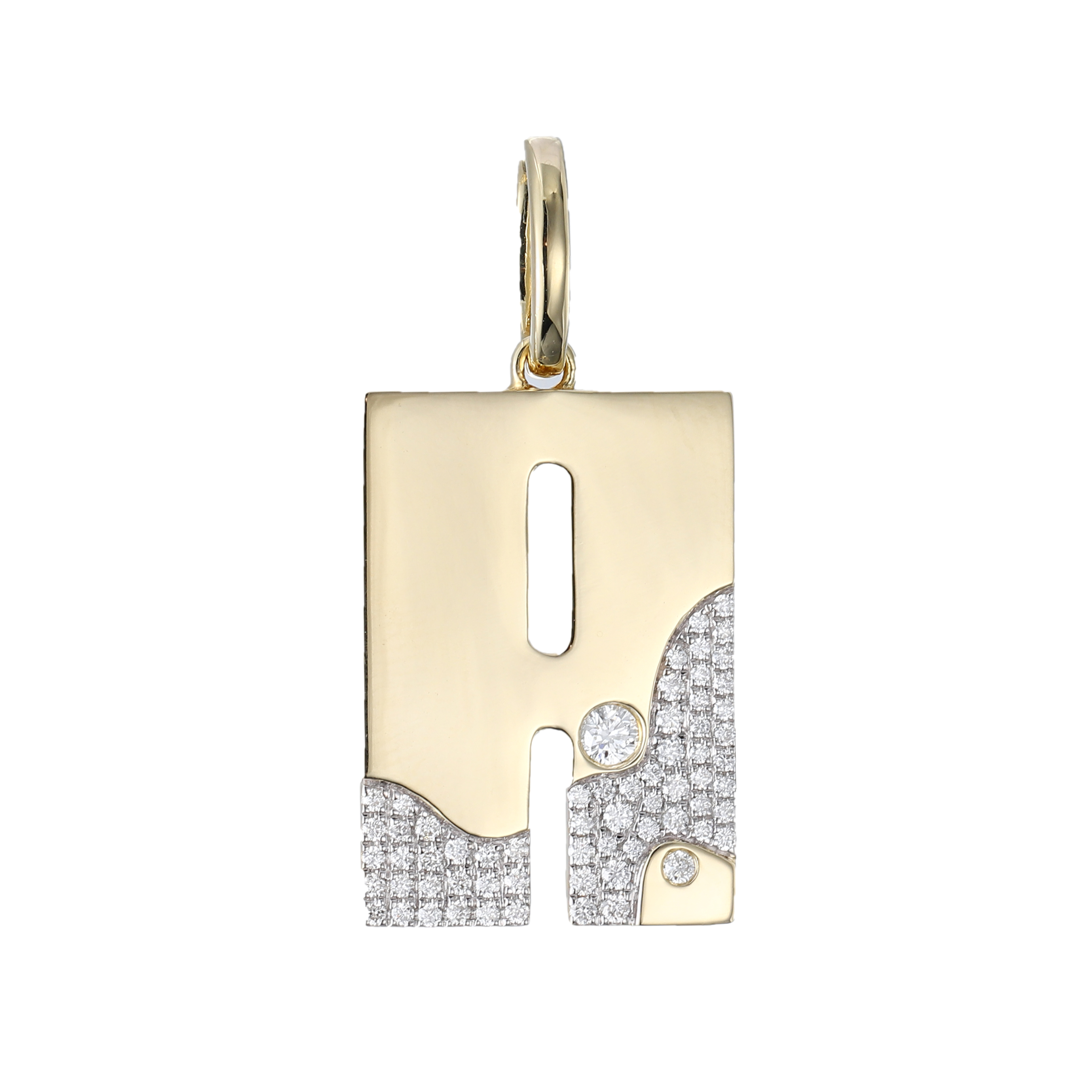 Type Jewelry Lava Initial Charm