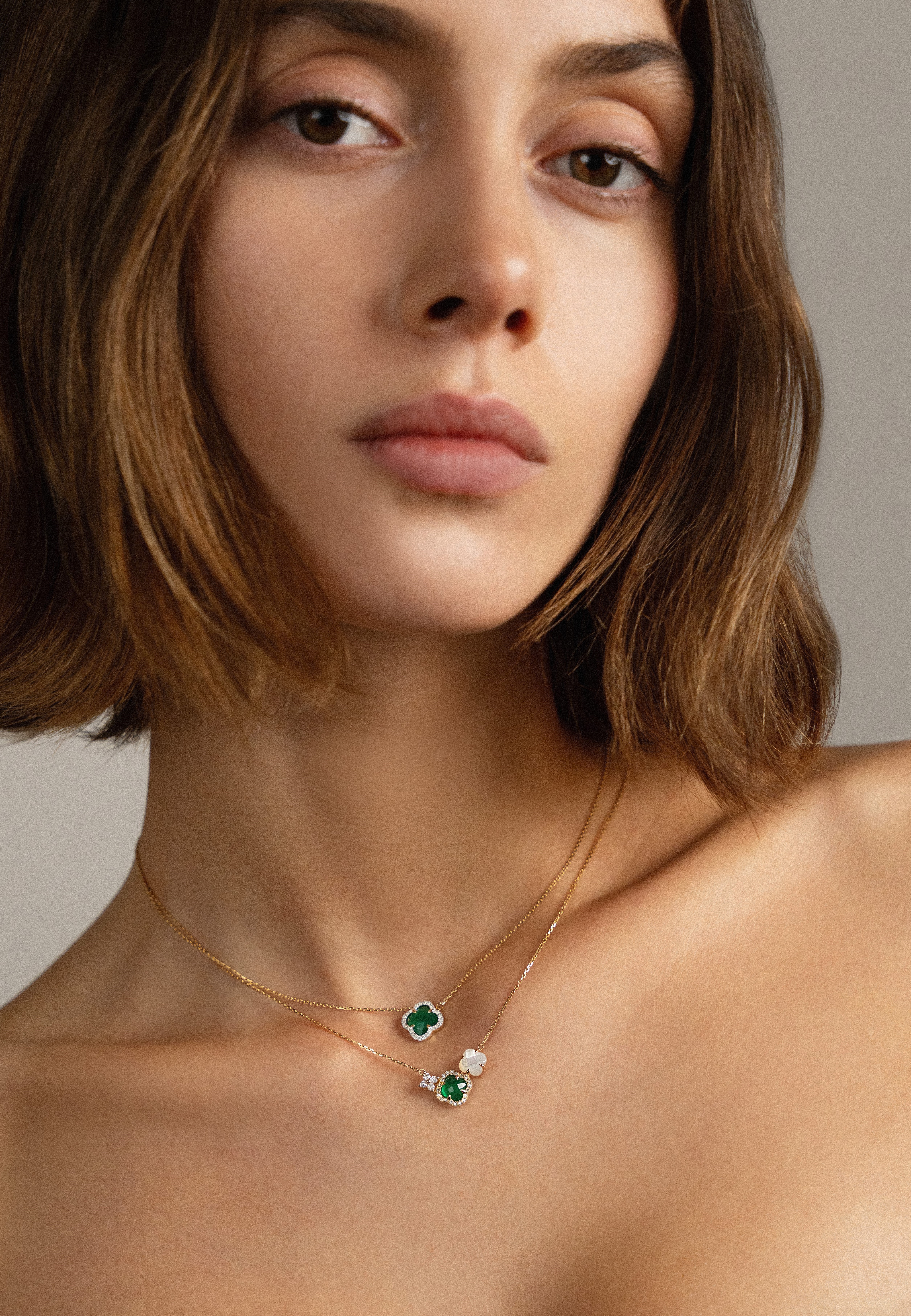 Visual Victoria and Bouquet Green Agate