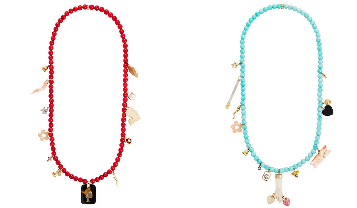 Recharmed necklaces, Carolina Bucci