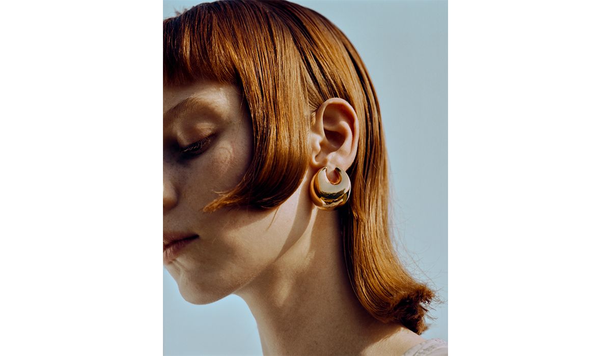 Rose gold Pirouette earrings. Vhernier.