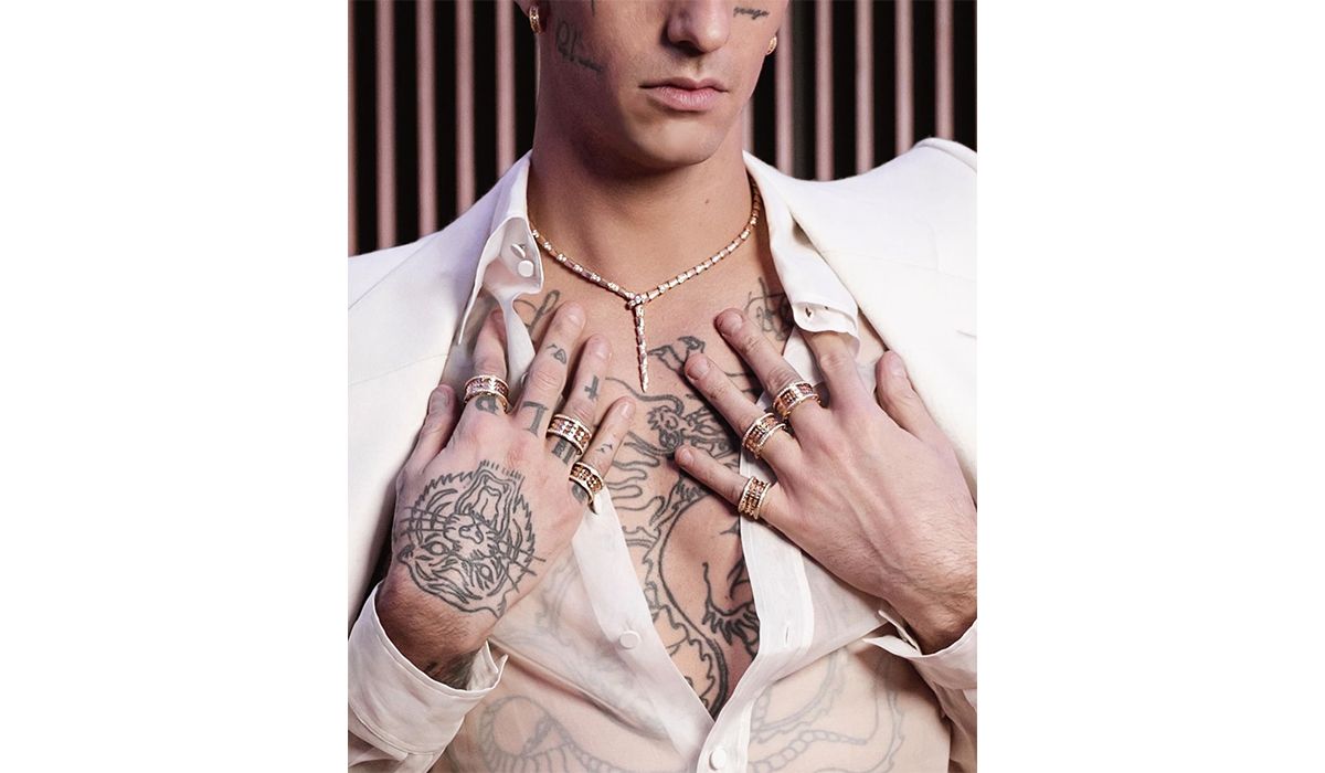 Achille Lauro with Bulgari