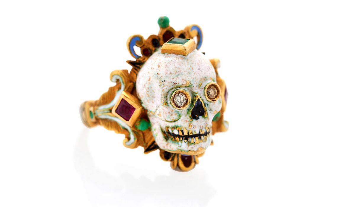 CODOGNATO, Bague de style Renaissance dite Memento Mori,© Artcurial