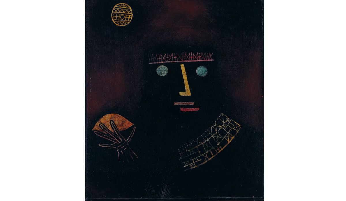 Schwarzer Fürst by Paul Klee