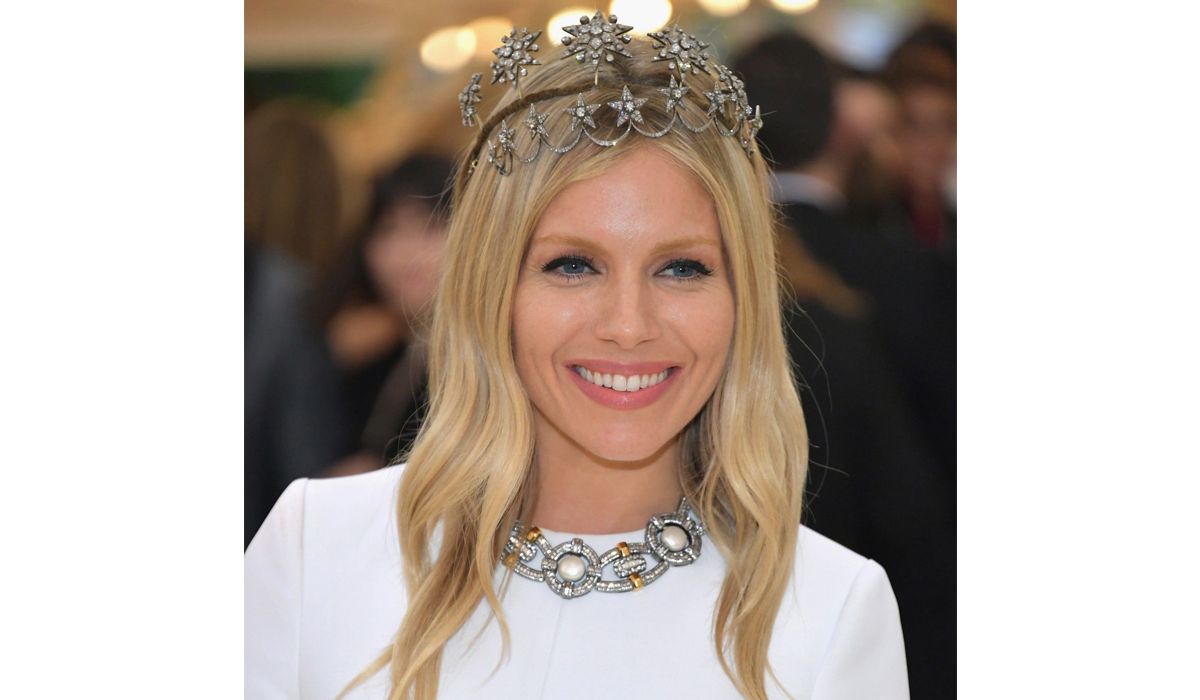 Diamond tiara by Fred Leighton for Sienna Miller