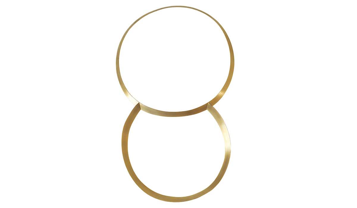 Two Hoops by Dorothea Prühl, selected by Marie-José van den Hout, founder and owner of Galerie Marzee.