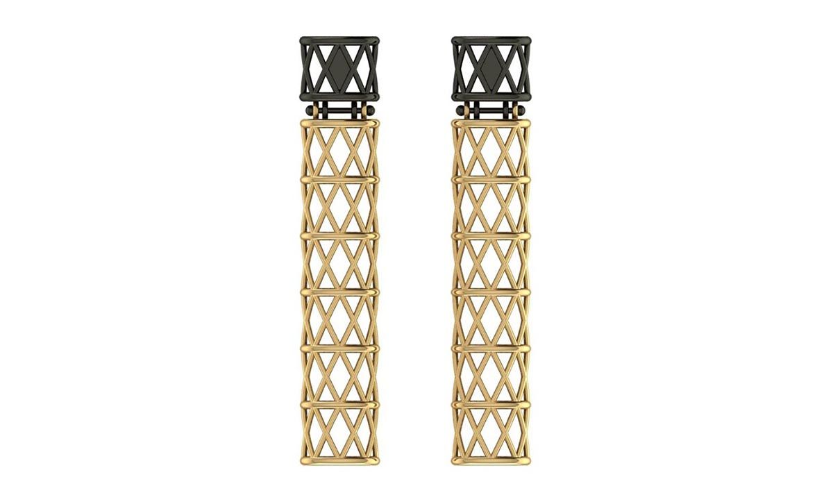 Francesca Gabrielli, Gazometro, earrings 