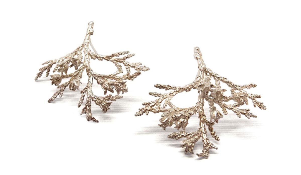 Giorgia Pisciutti, Thuja, earrings 