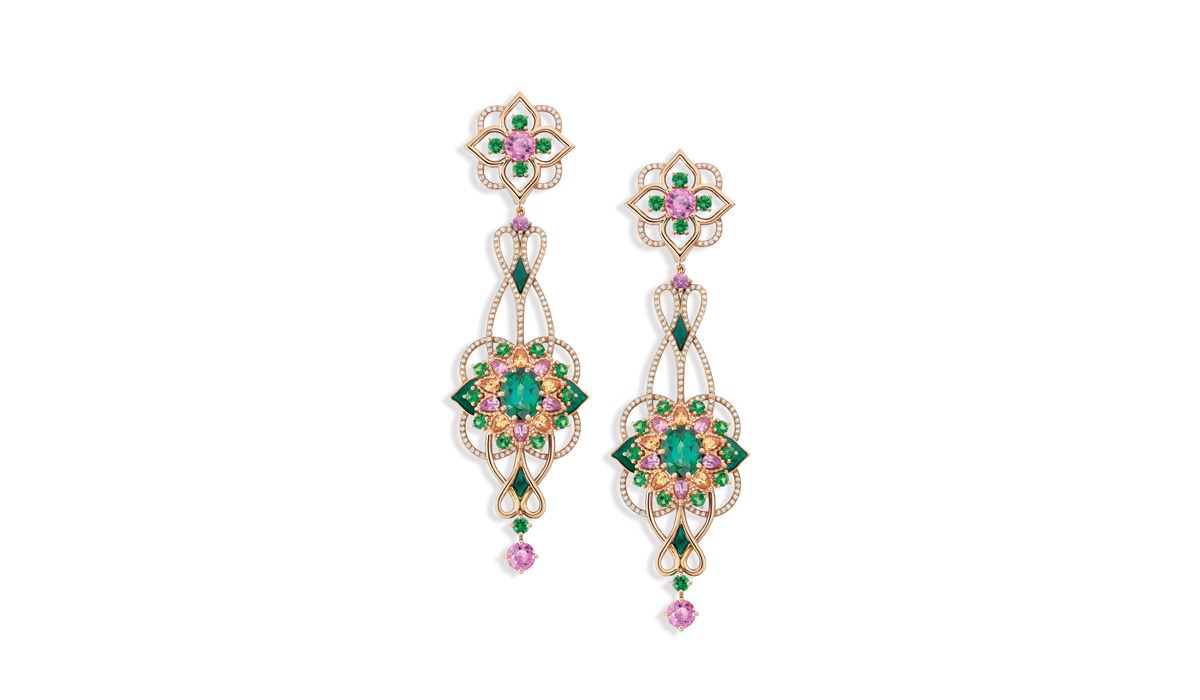 Giardino earrings, Isola Madre High Jewellery collection, Mellerio