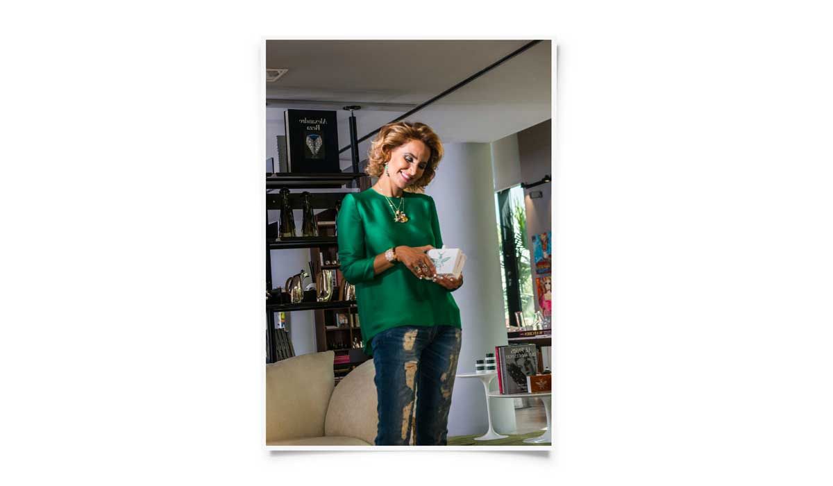 Lamia Bousnina Ben-Ayem, Founder of Tunisian concept store, Musk and Amber Gallery.