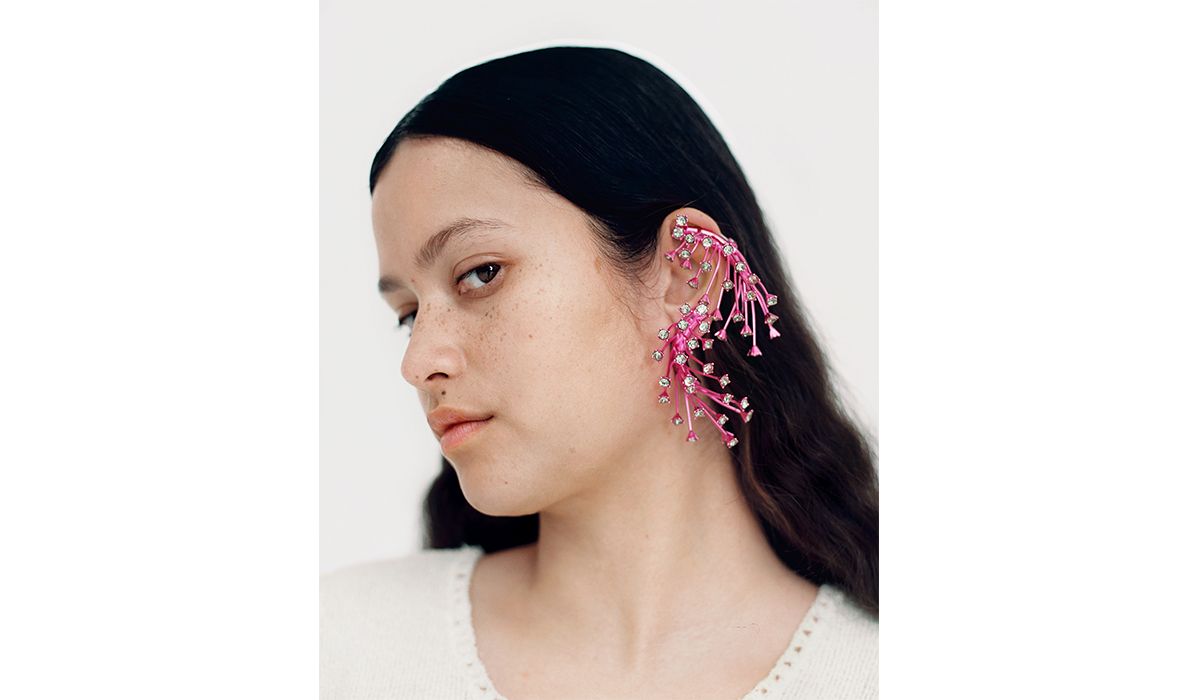 Arch earpiece, Constellation collection, F/W 2021. By Marco Panconesi