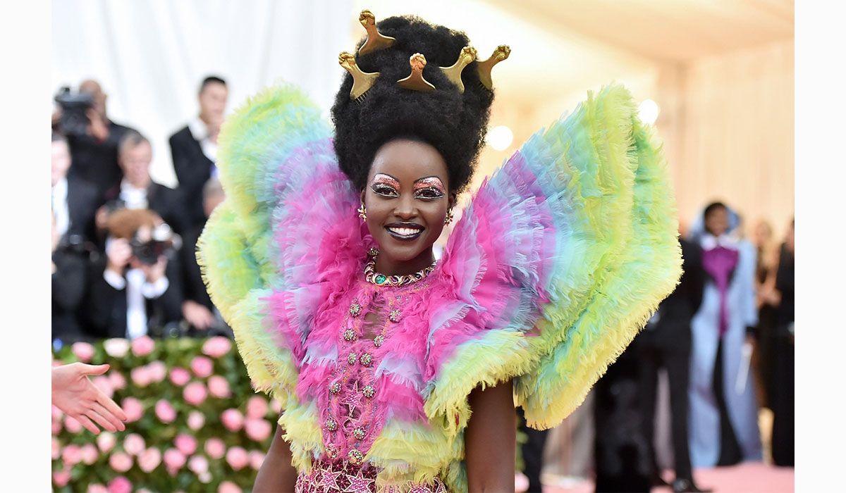 Lupita Nyong'O wearing Bulgari jewels