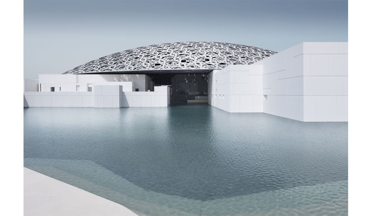 Louvre Abu Dhabi exterior © Louvre Abu Dhabi, Mohamed Somji