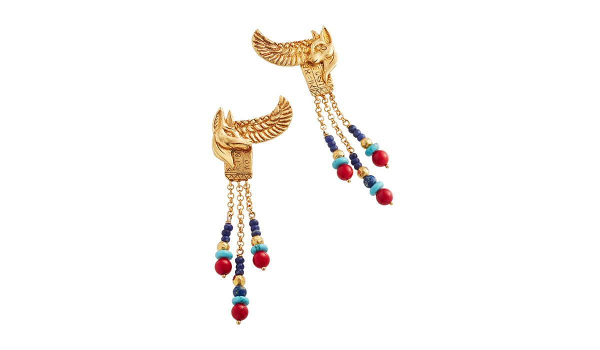 Egypt earrings by Giovanni Raspini