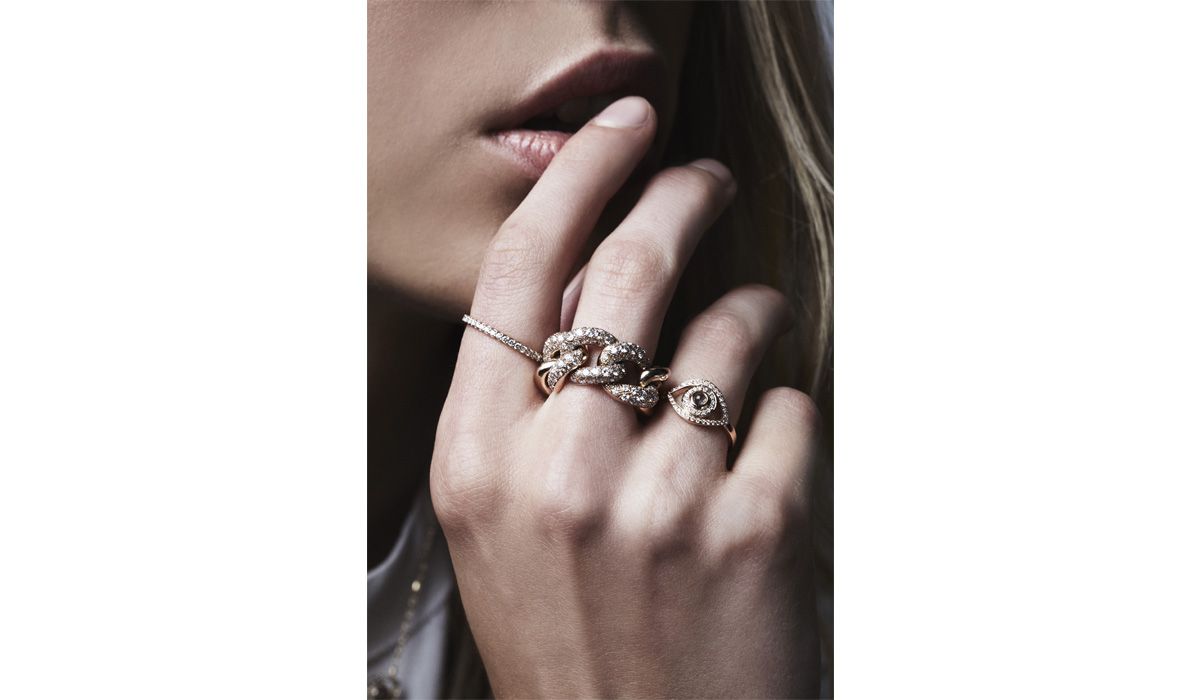 Rings, Netali Nissim at Aurum showroom