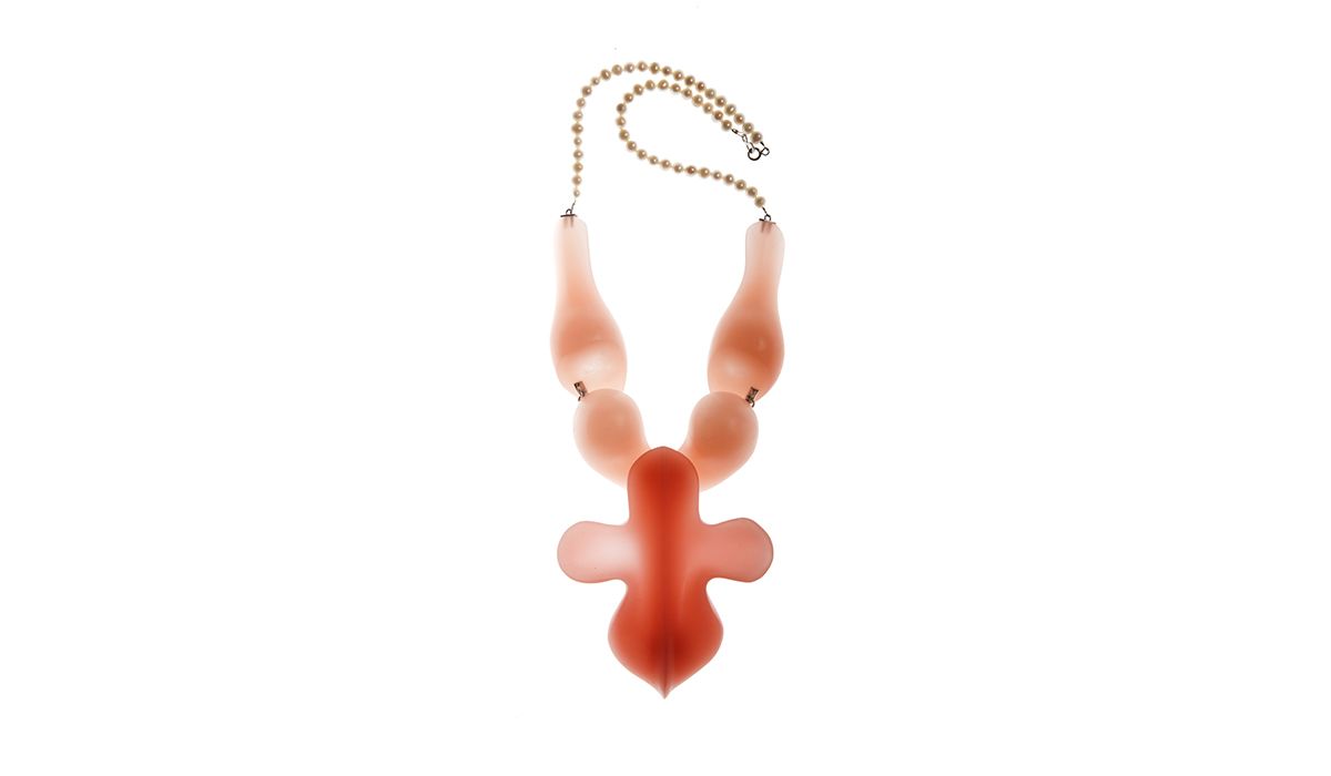 Pink necklace by Tanel Veenre 