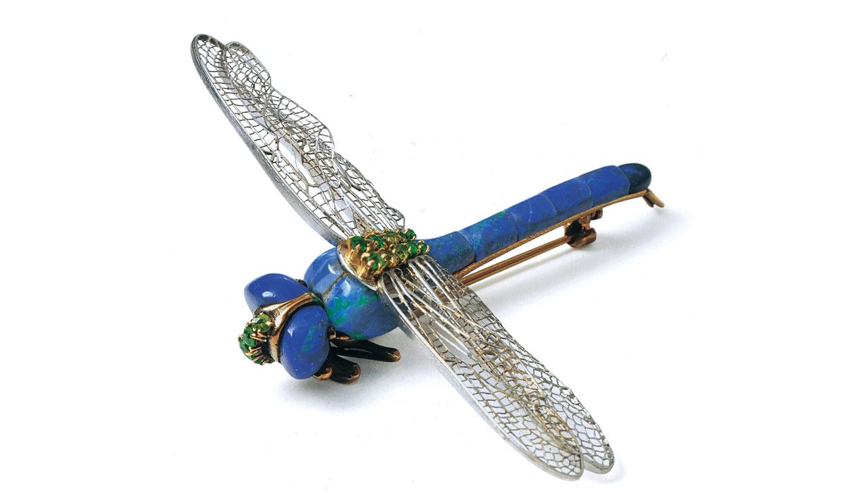 tiffany dragonfly brooch 