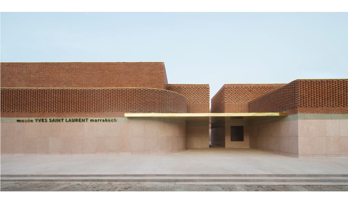 Façade of the Musée Yves Saint Laurent Marrakech