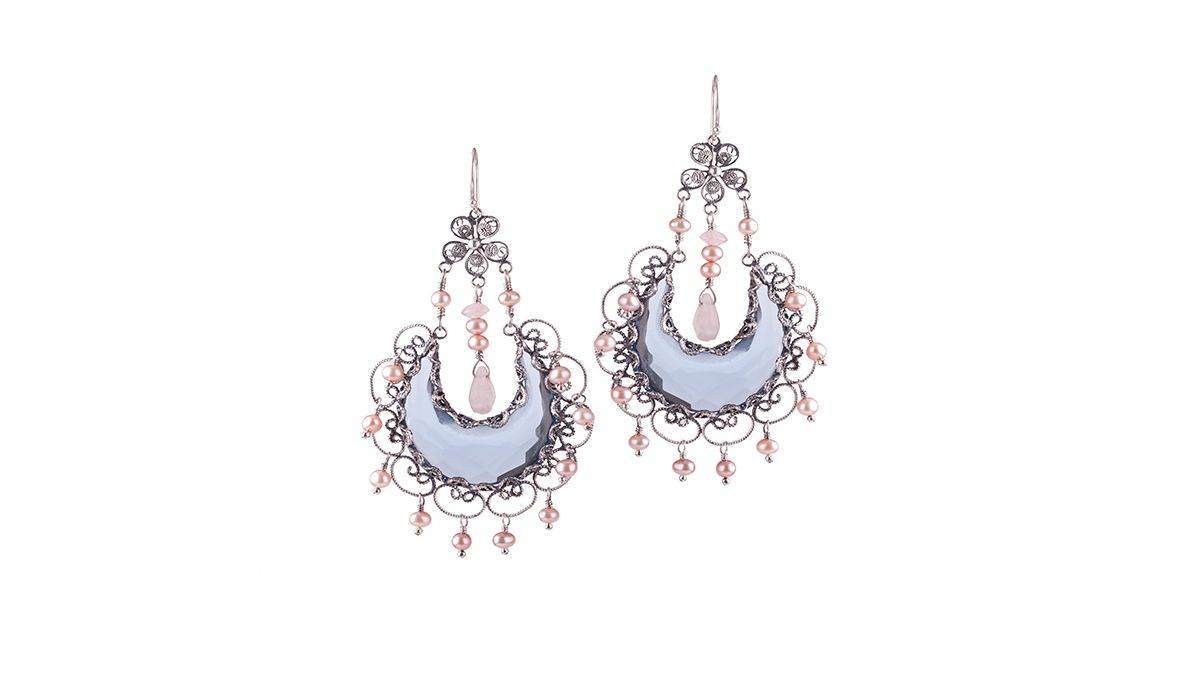 Crescent Moon Collection earrings