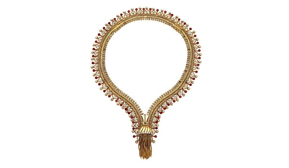 Zip necklace, 1954