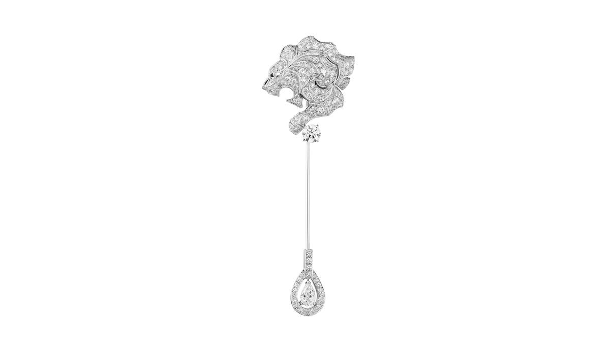 Protective brooch, L'Esprit du Lion collection, by Chanel