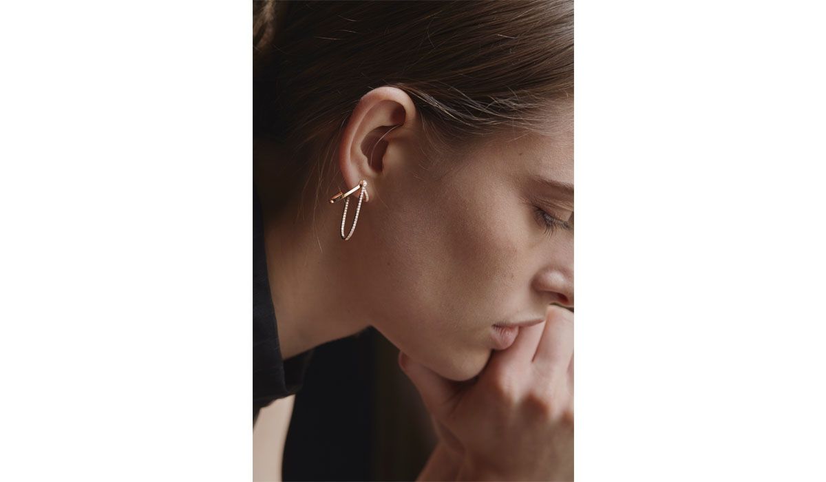 Earring from the Variation III collection