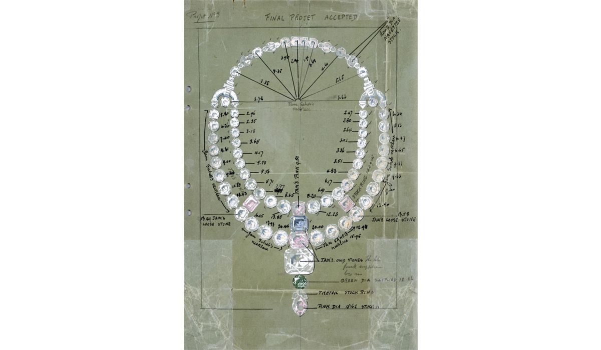 jeanne toussaint necklace price