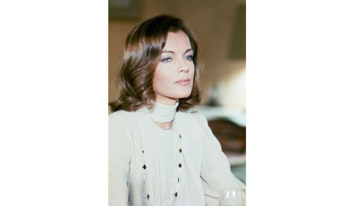 Romy Schneider in the movie Le Mouton Enragé