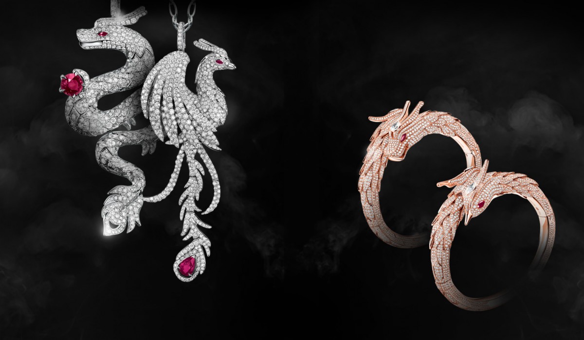 Limited Edition Medium King and Queen bangle by Qeelin